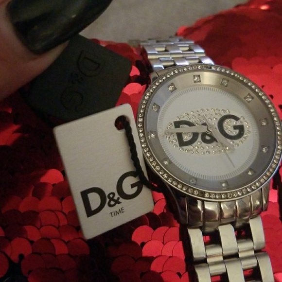 Dolcey & Gabbana Stainless Steel Crystal Watch - Picture 8 of 8
